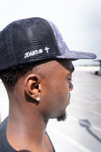 Dark Camo 100% Jesus Trucker Hat Snapback